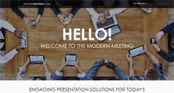 Desktop Screenshot of modernmeetings.com