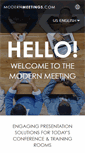 Mobile Screenshot of modernmeetings.com